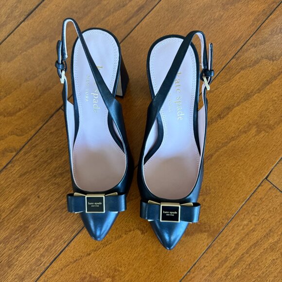 Kate Spade New York Womens Bowdie Slingback Pump SAVE $120.00 - Picture 6 of 11